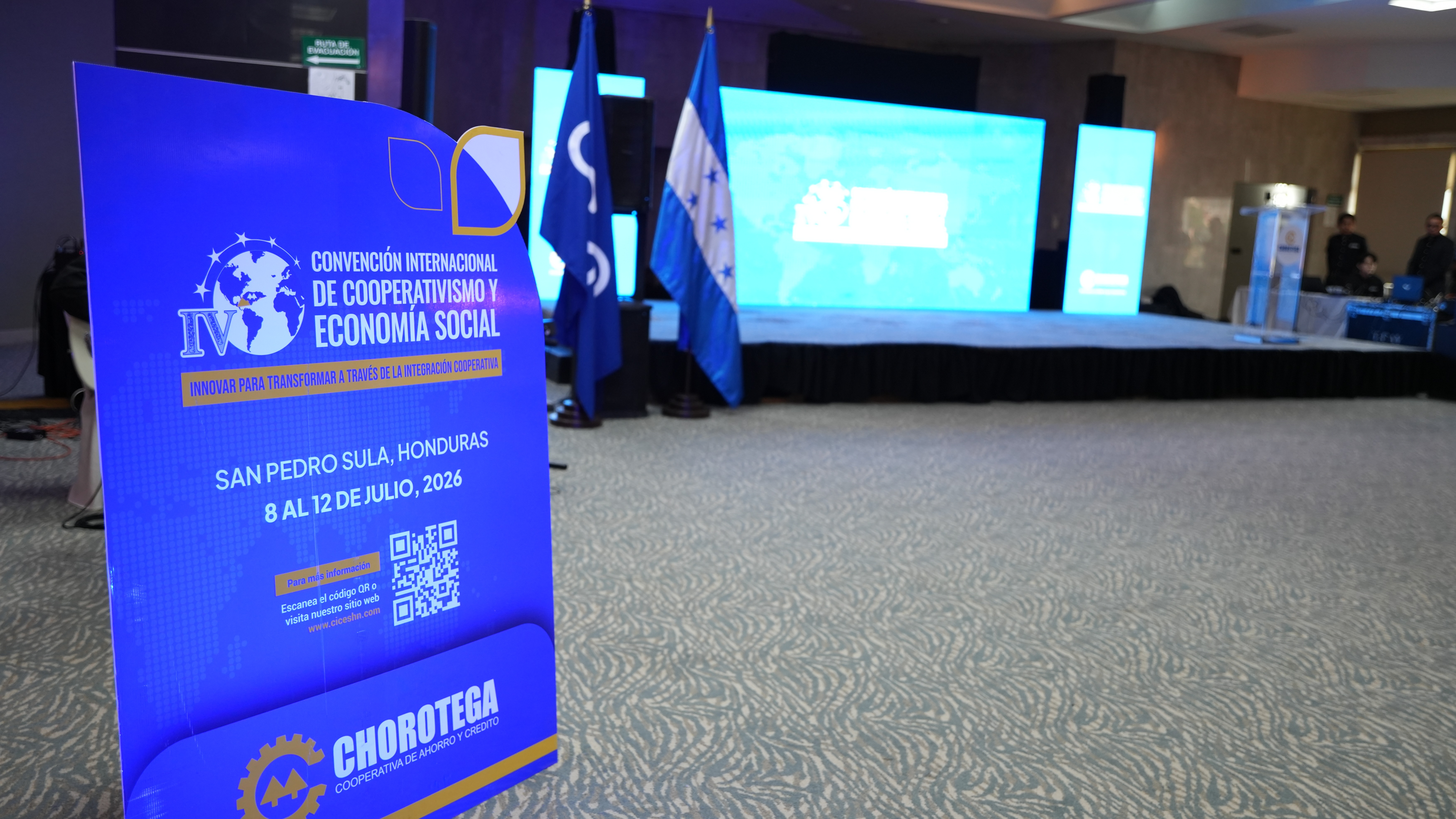 Lanzamiento oficial de la IV Convención Internacional de Cooperativismo y Economía Social en Tegucigalpa. 